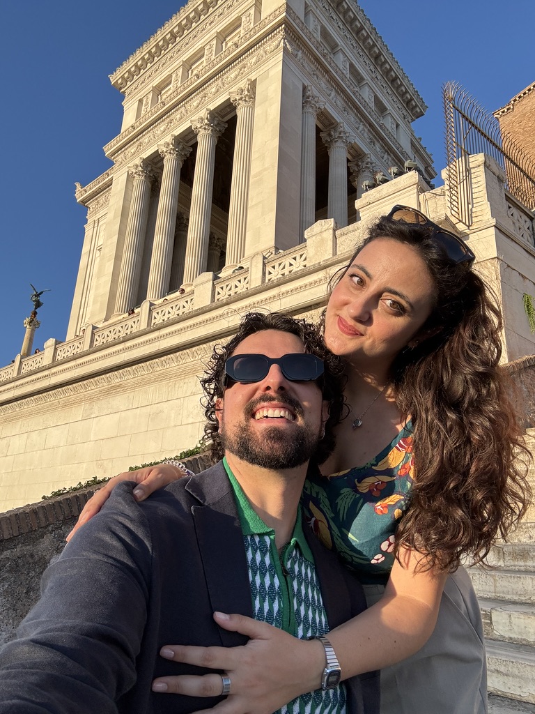 Giusi e Luca a Roma